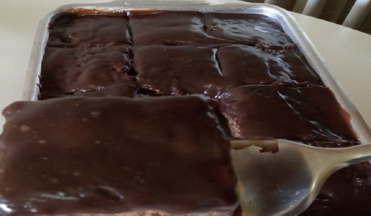 Bolo Nega Maluca de Liquidificador