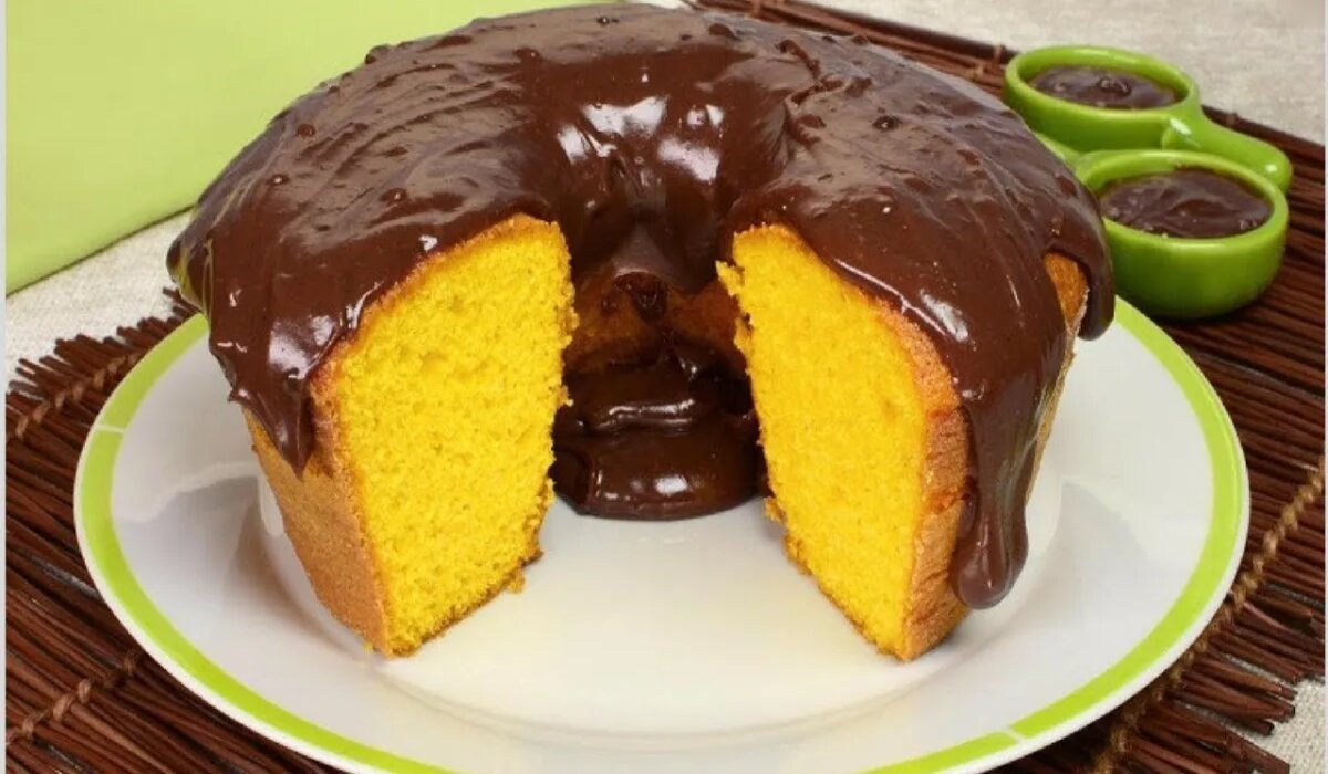 Bolo de Cenoura na Airfryer