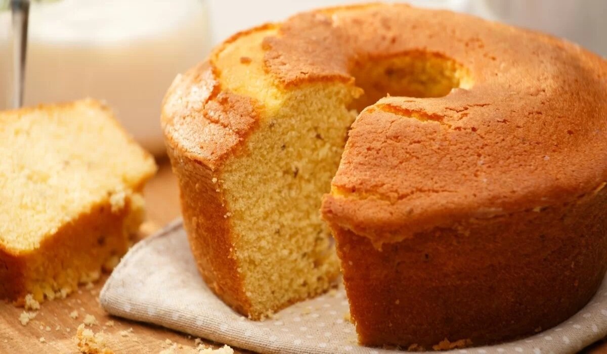 Bolo de Fubá na Airfryer