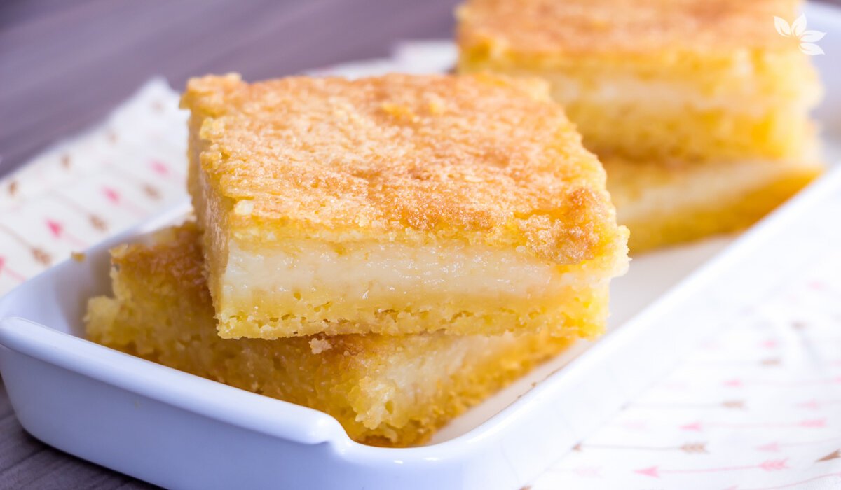Bolo de fubá cremoso