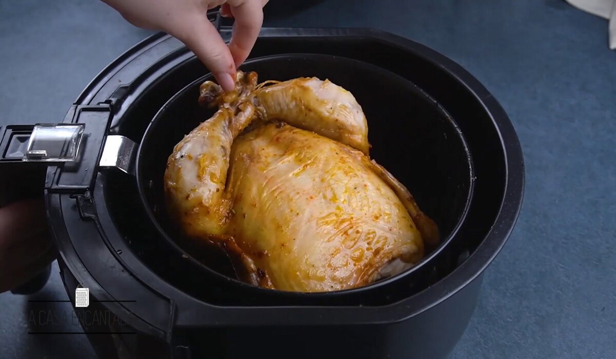 Frango Inteiro na Airfryer