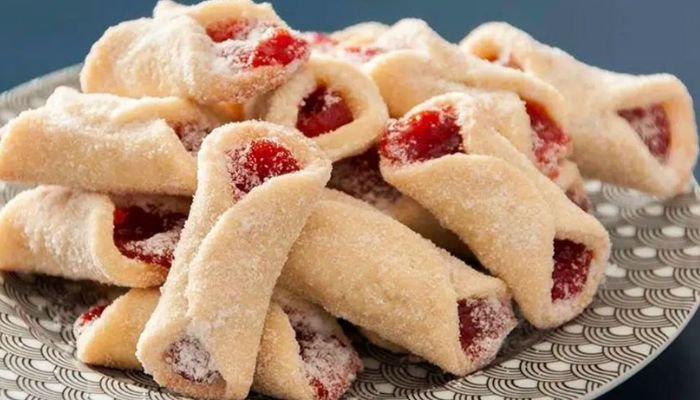 Biscoito amanteigado com goiabada