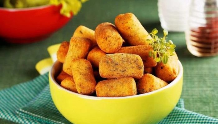 Croquete de Frango com Mandioca