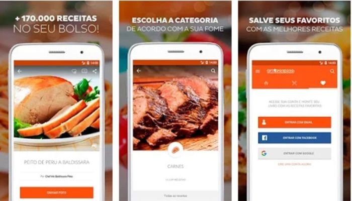 aplicativo receitas faceis