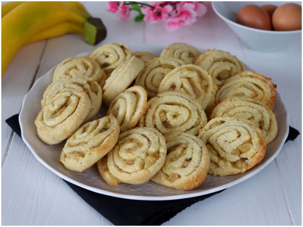 biscoitos de banana
